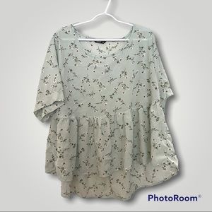 SHEIN light green top